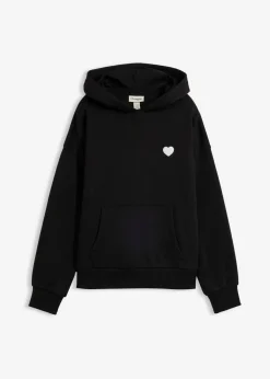 Sudadera oversize de mezcla de algodón suave con capucha