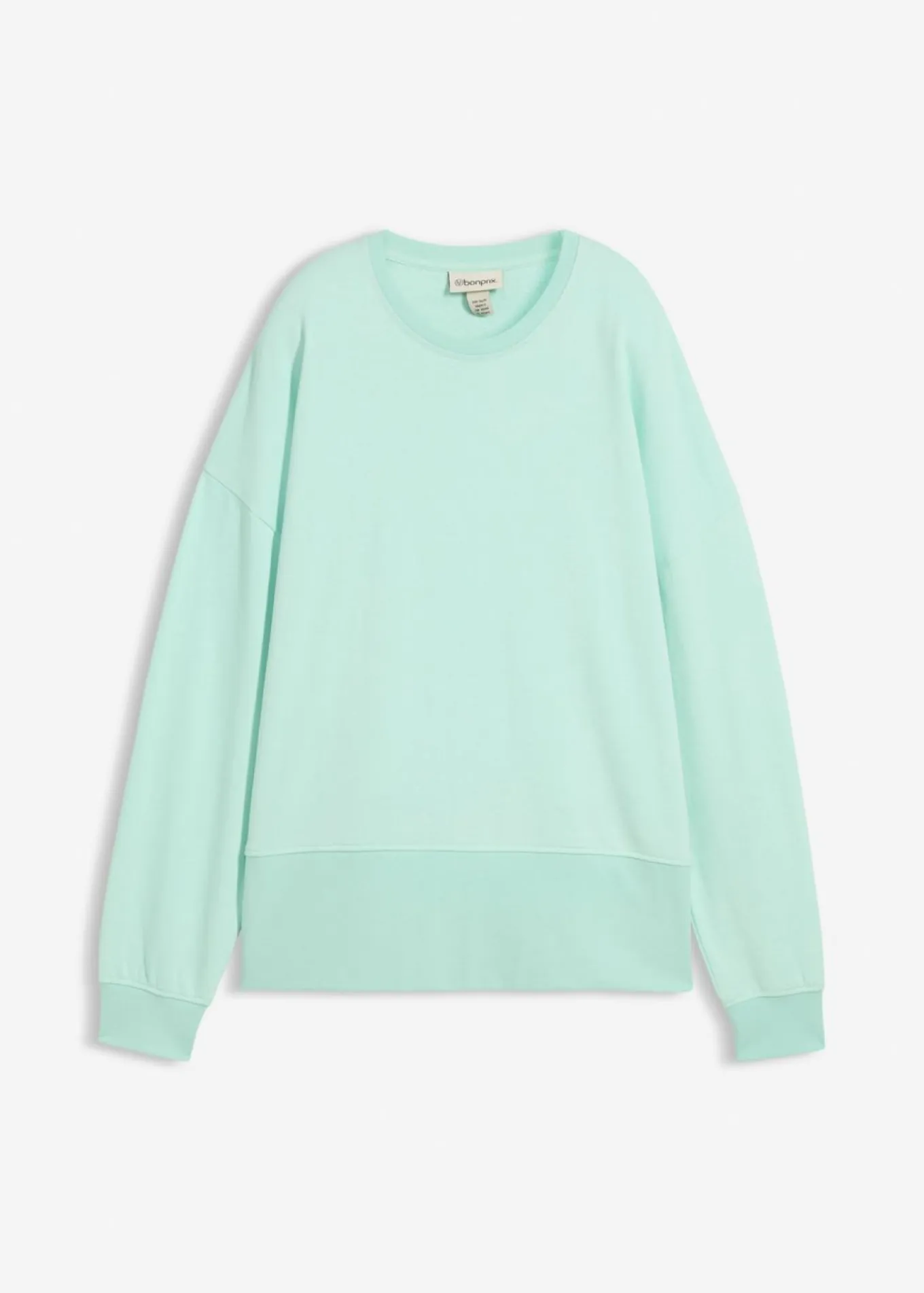 Sudadera oversize de mezcla de algodón