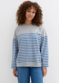 Sudadera oversize de mezcla de algodón