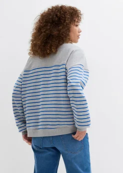 Sudadera oversize de mezcla de algodón