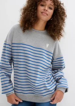 Sudadera oversize de mezcla de algodón