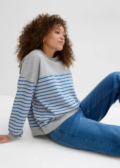 Sudadera oversize de mezcla de algodón