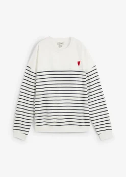 Sudadera oversize de mezcla de algodón