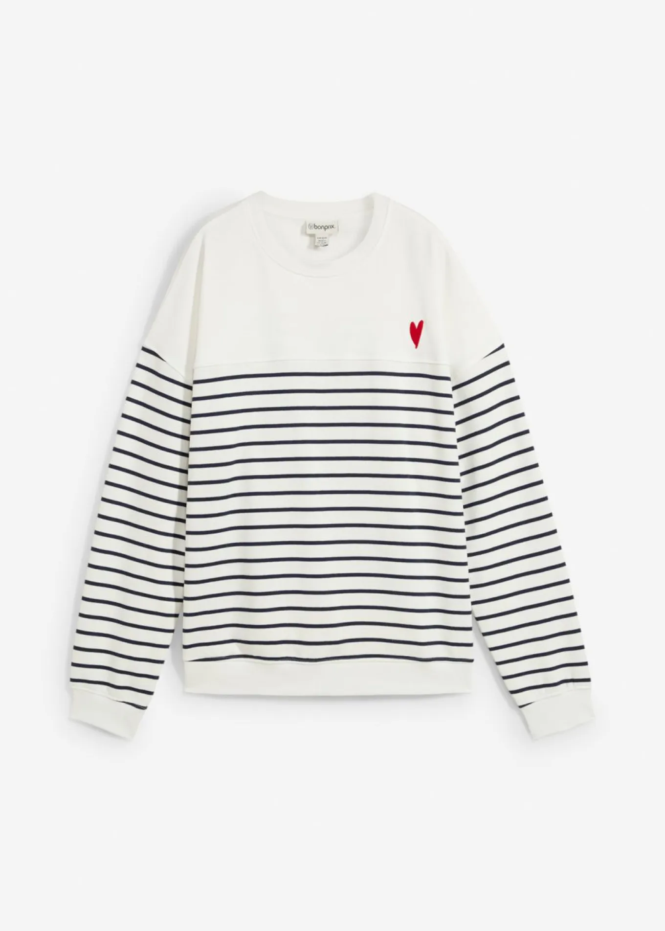 Sudadera oversize de mezcla de algodón