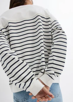 Sudadera oversize de mezcla de algodón