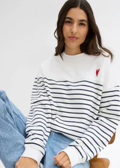 Sudadera oversize de mezcla de algodón