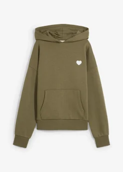 Sudadera oversize de mezcla de algodón suave con capucha