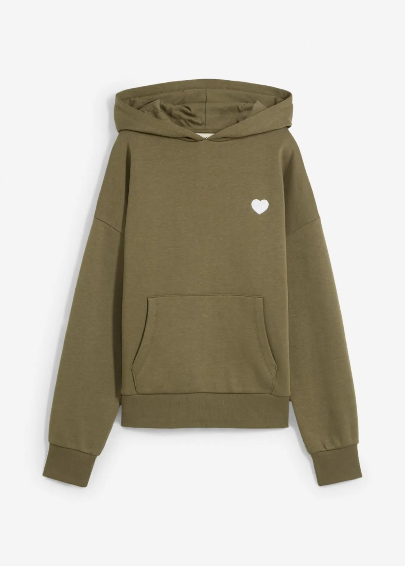 Sudadera oversize de mezcla de algodón suave con capucha