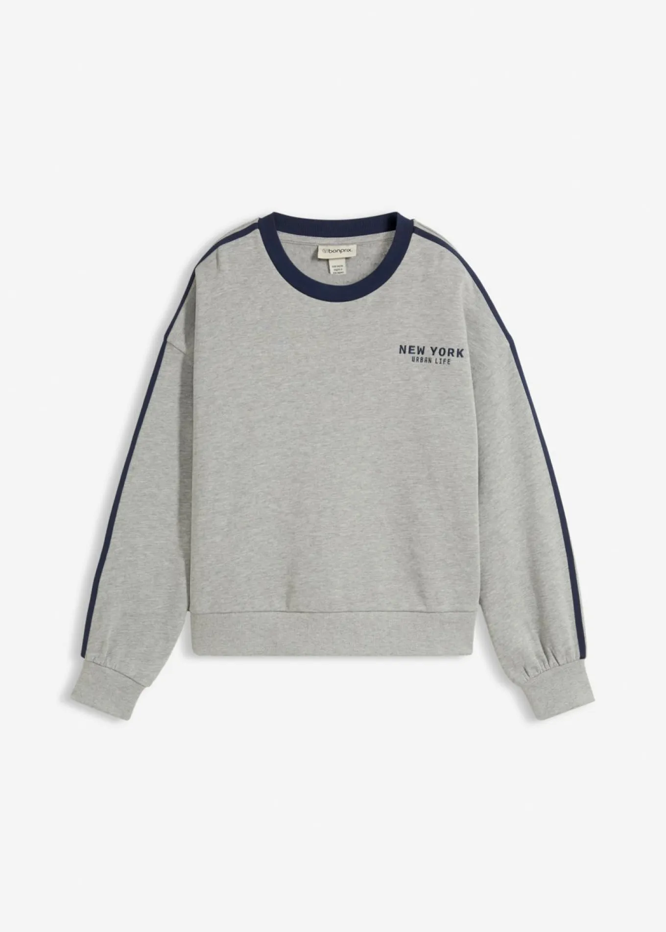 Sudadera oversize en suave mezcla de algodón