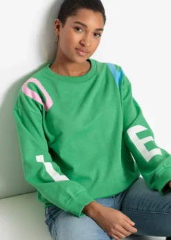 Sudadera oversize en suave mezcla de algodón