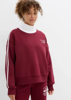 Sudadera oversize en suave mezcla de algodón