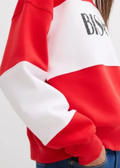 Sudadera oversize en suave mezcla de algodón