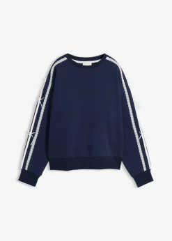 Sudadera oversize en suave mezcla de algodón
