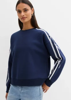 Sudadera oversize en suave mezcla de algodón