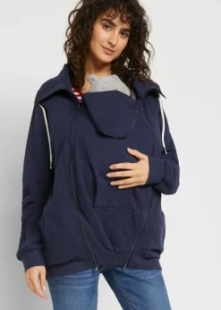 Sudadera premamá y chaqueta de porteo 3 en 1