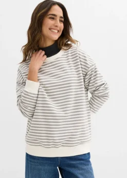 Sudadera premamá/de lactancia de algodón orgánico