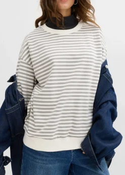 Sudadera premamá/de lactancia de algodón orgánico