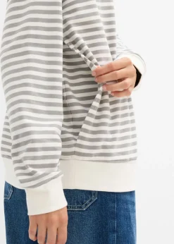 Sudadera premamá/de lactancia de algodón orgánico