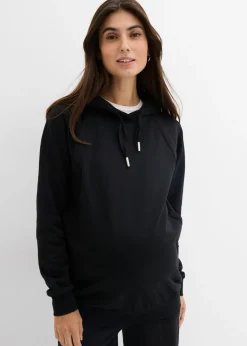 Sudadera premamá/de lactancia 2 en 1 de algodón orgánico puro