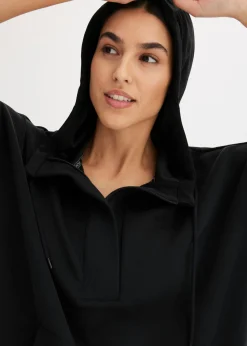 Sudadera ultrasuave de material modal con corte holgado y capucha