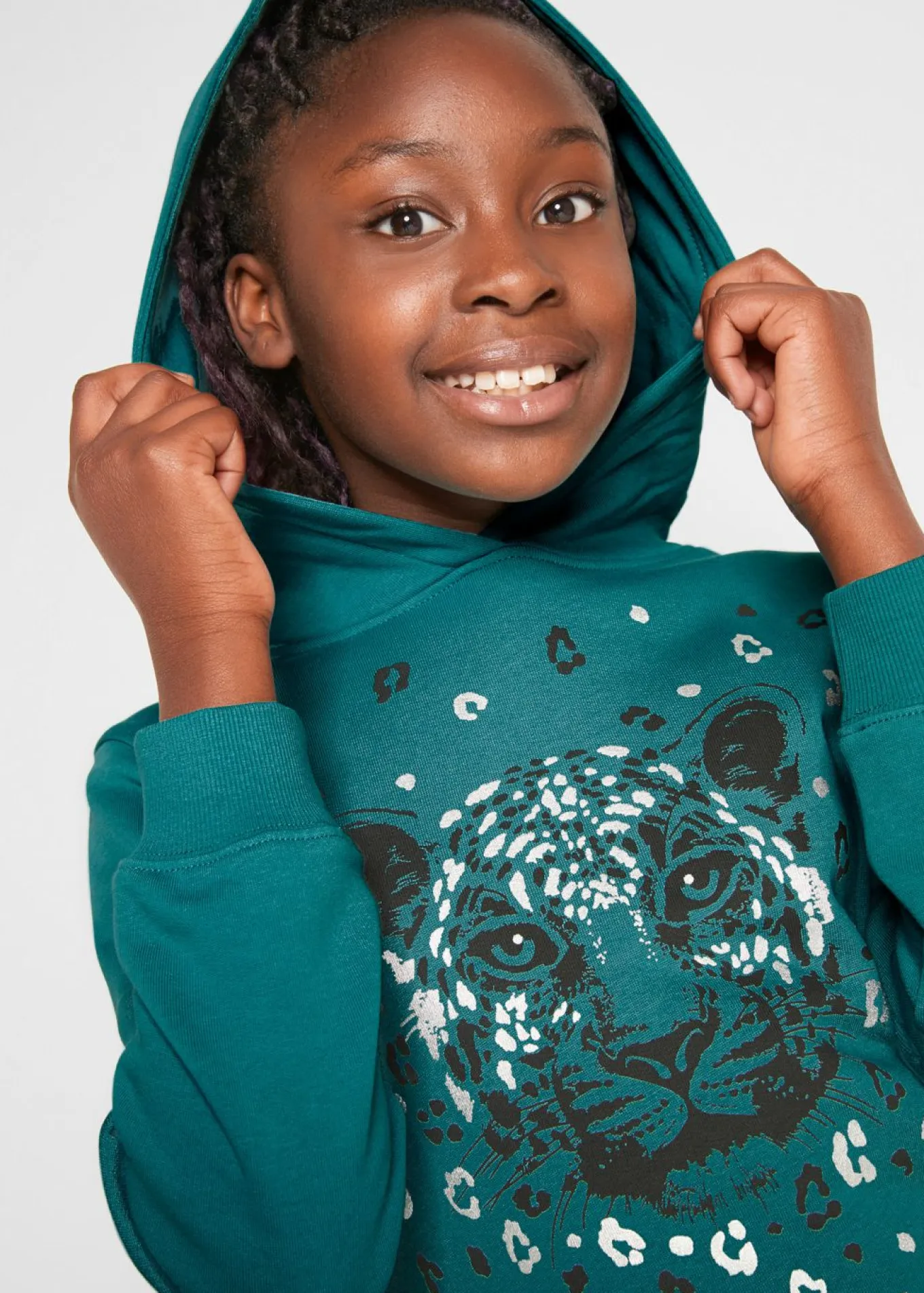 Sudadera y leggings de mezcla de algodón orgánico (conjunto de 2 piezas)