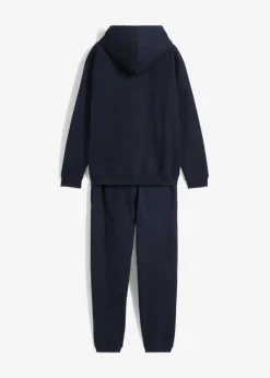 Sudadera y pantalón de chándal de algodón suave (conjunto de 2 piezas)