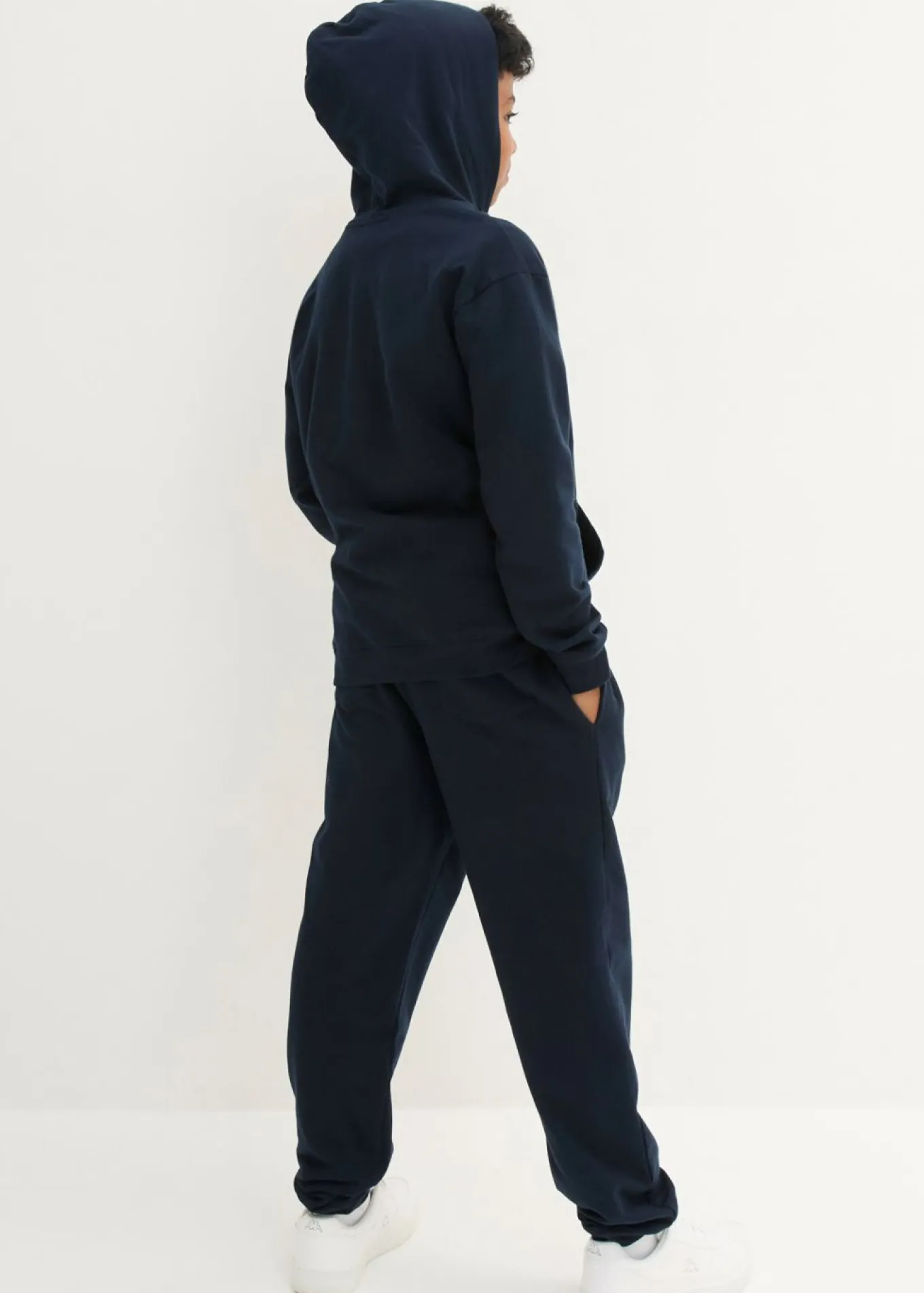 Sudadera y pantalón de chándal de algodón suave (conjunto de 2 piezas)