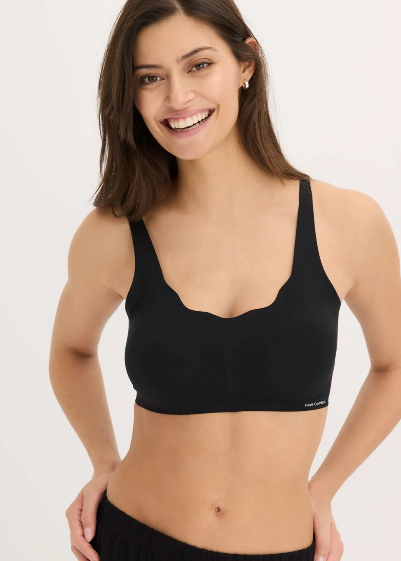 Sujetador básico Feel Comfort con corte láser sin aros