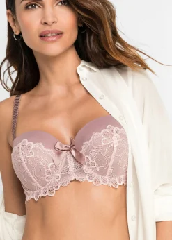 Sujetador estilo balconette con aros