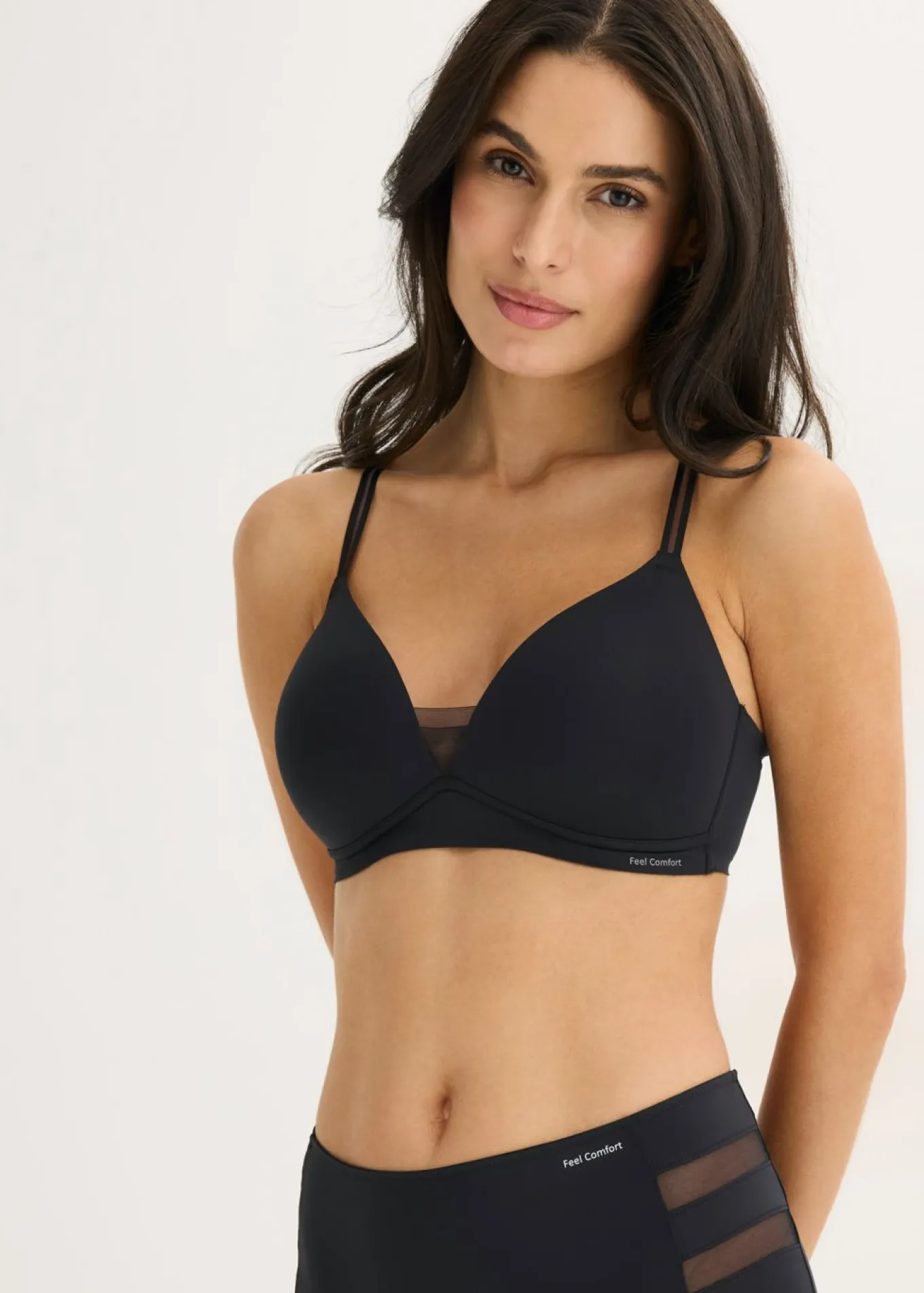 Sujetador Feel Comfort sin aros con inserto de malla