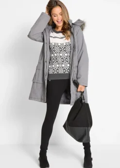 Suéter con estampado de diamante