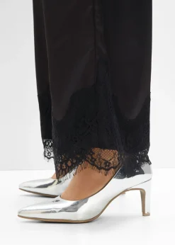 Tacones con aspecto lacado