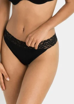 Tanga (4 unidades) con algodón