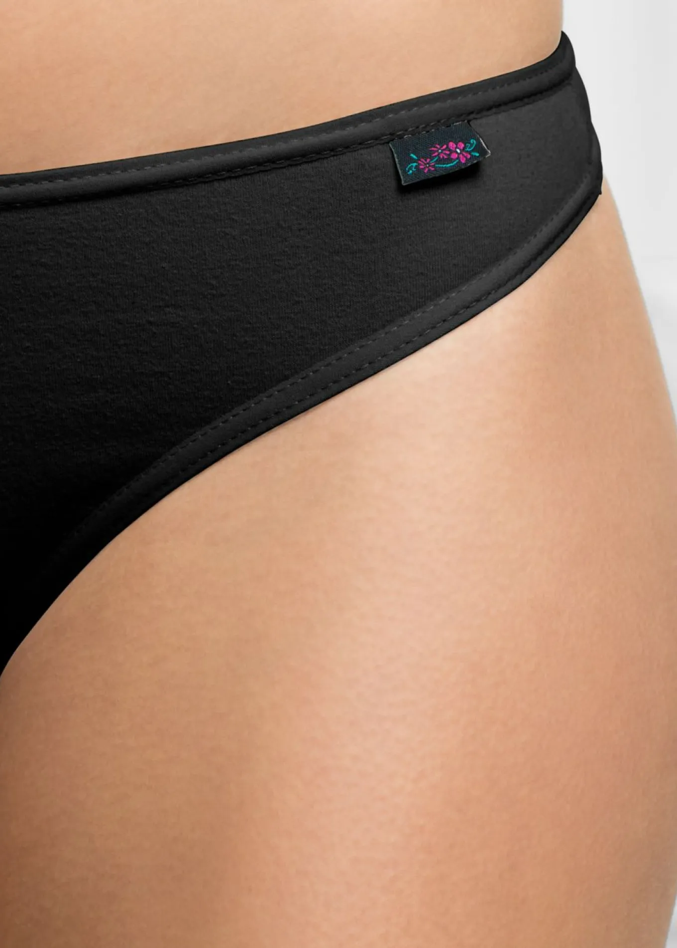 Tanga con algodón orgánico (6 unidades)