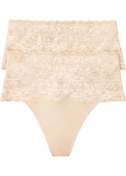 Tanga con efecto moldeador medio (2 unidades)
