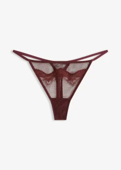 Tanga con encaje sofisticado