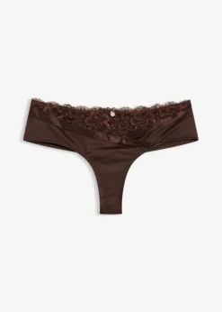 Tanga con parte trasera sin costuras