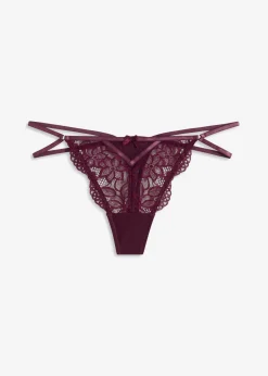 Tanga de encaje delicado