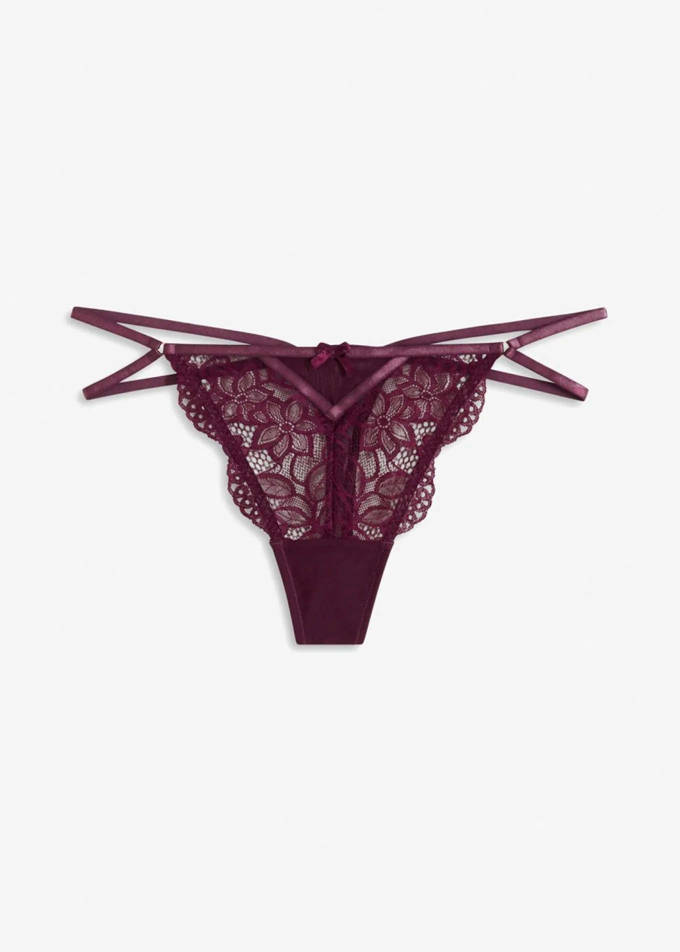 Tanga de encaje delicado
