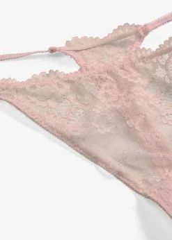 Tanga de encaje delicado
