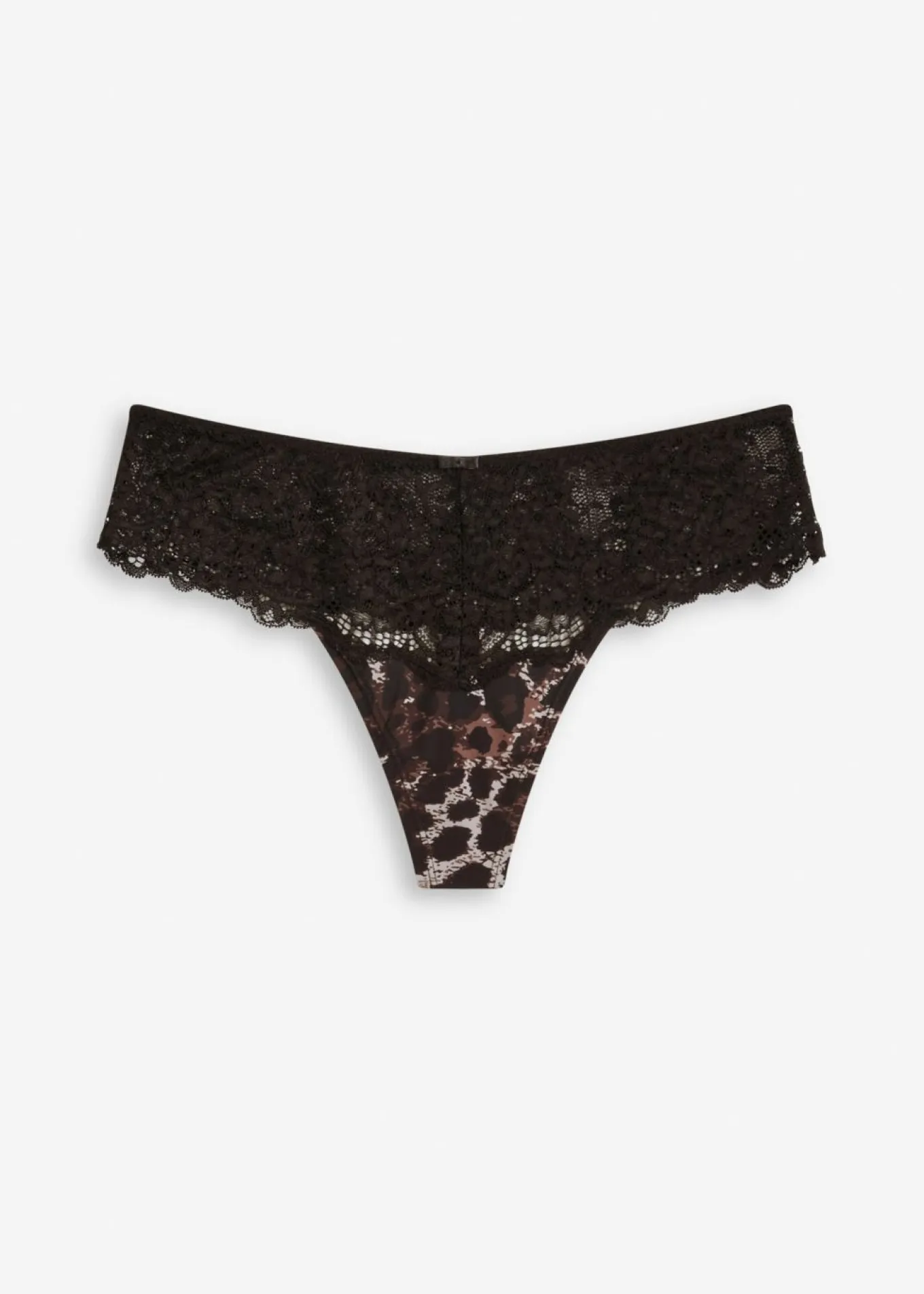 Tanga de encaje fino