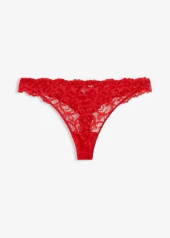 Tanga de encaje suave