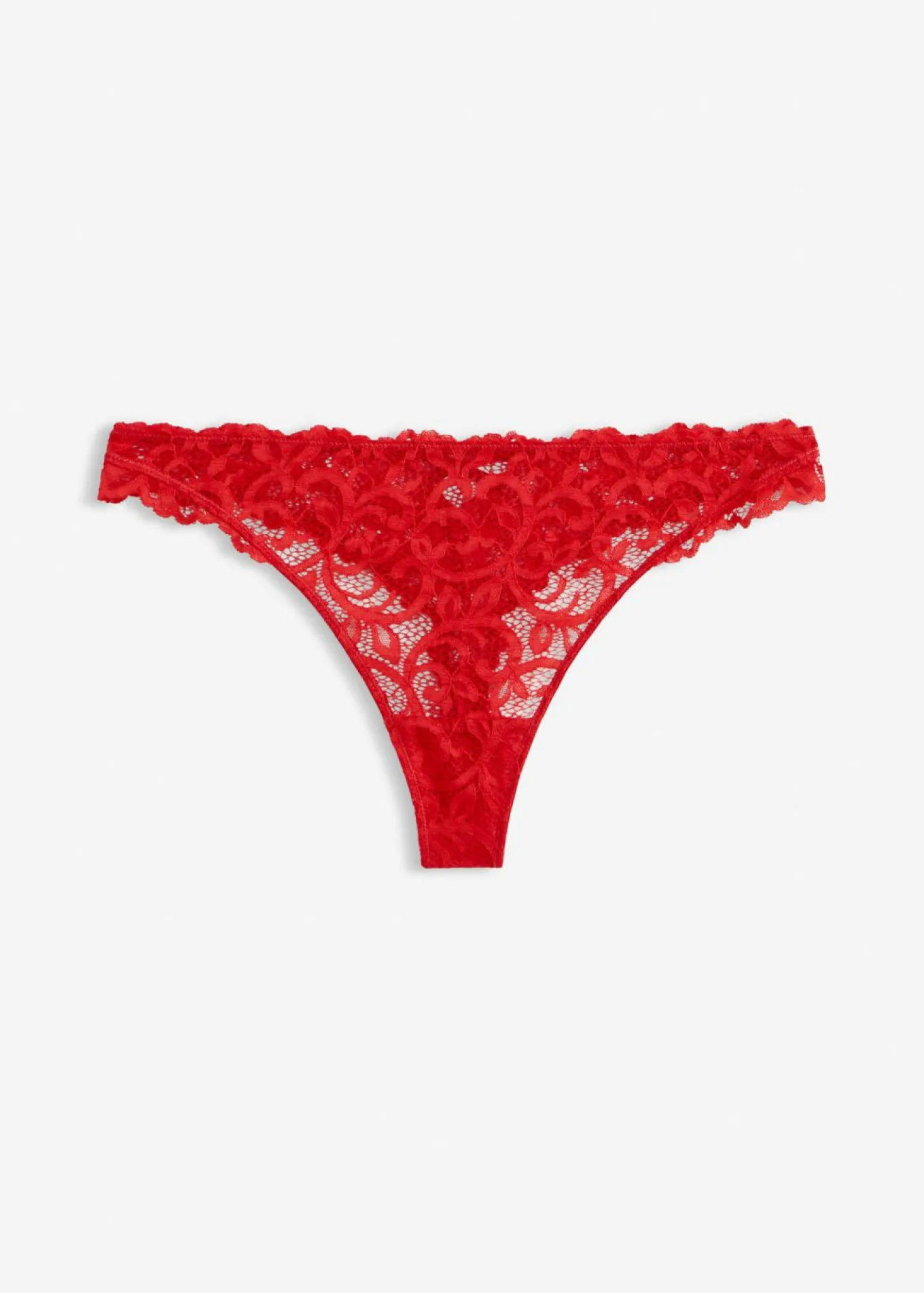 Tanga de encaje suave