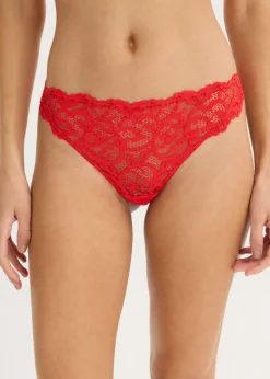 Tanga de encaje suave