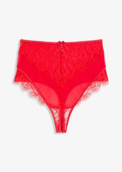 Tanga de talle alto con abertura
