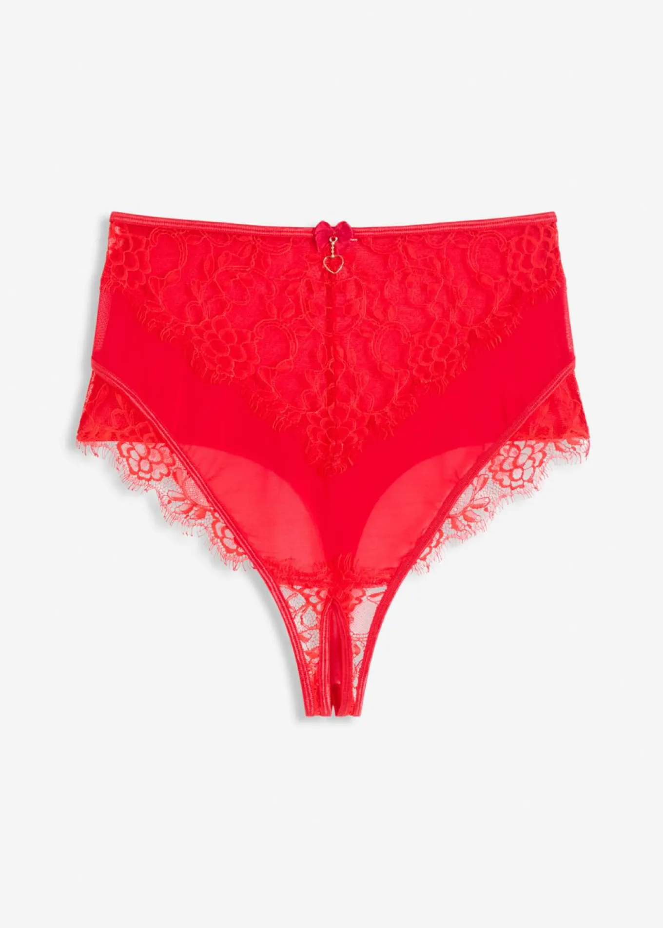 Tanga de talle alto con abertura
