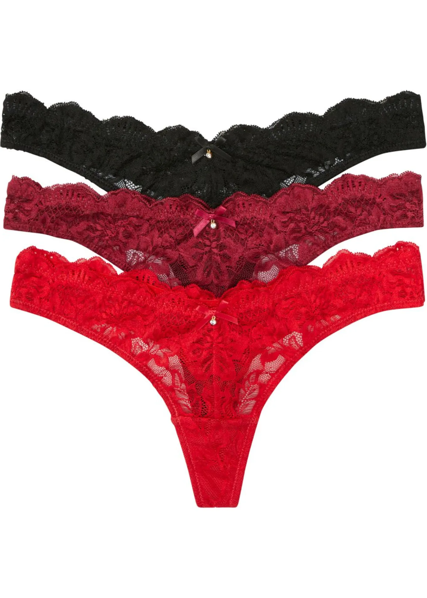 Tanga en V (3 unidades)