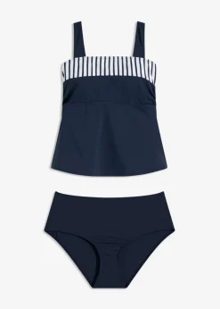 Tankini (2 piezas) con tirantes anchos