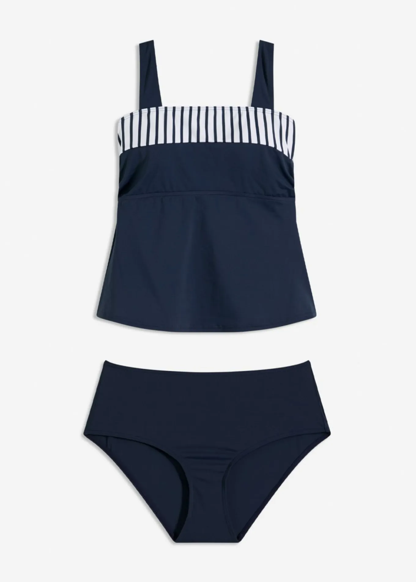 Tankini (2 piezas) con tirantes anchos