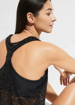 Tankini (2 piezas) de encaje